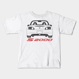 Honda S2000 "S2K Rear" (AP1) T-Shirt Kids T-Shirt